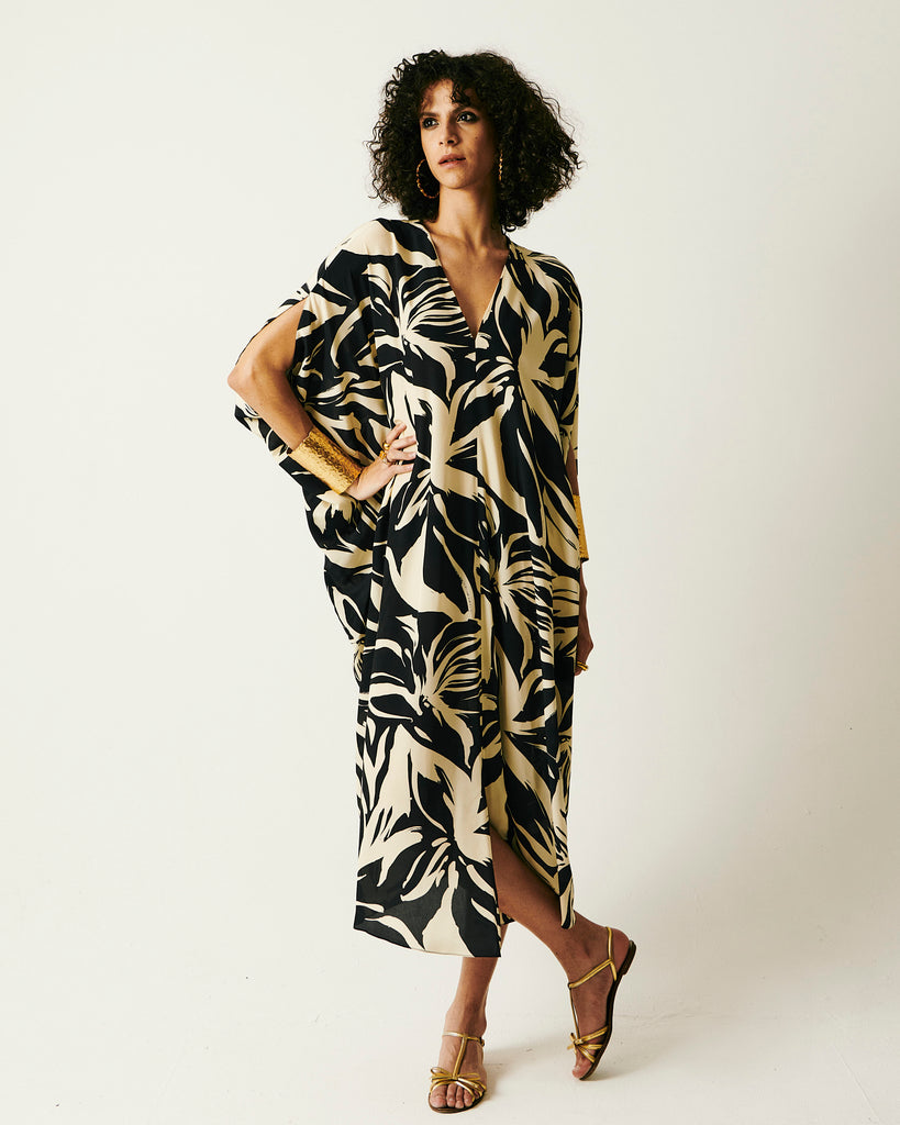 Selene caftan print