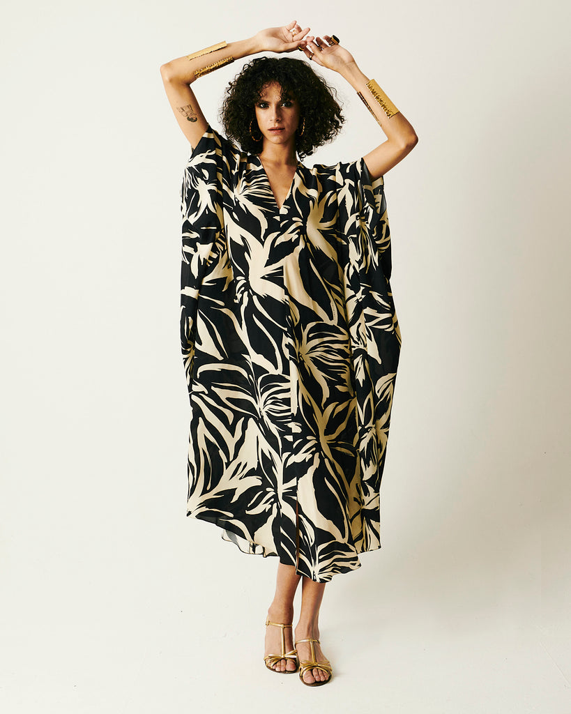 Selene caftan print